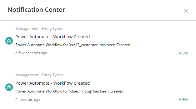 Power Automate Workflow Notification